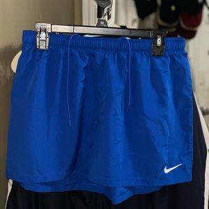Women’s (L) blue Nike shorts